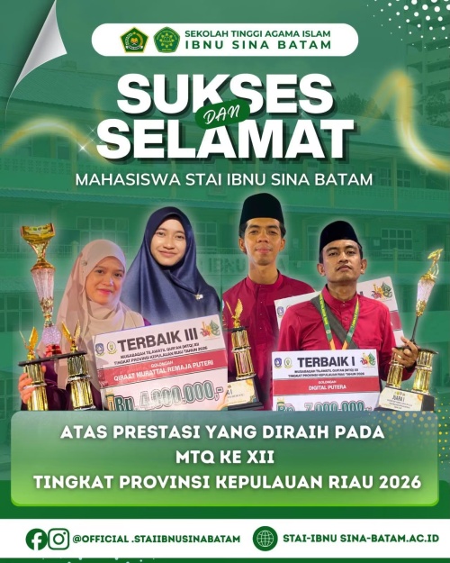 Borong Juara di MTQ XII Kepri 2026, Mahasiswa Harumkan Nama Kampus di Tanjungpinang